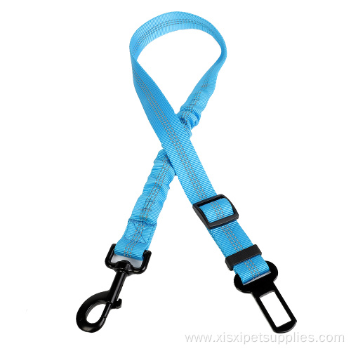Elastic Pet Dog Leash Safety Seat Belt Car